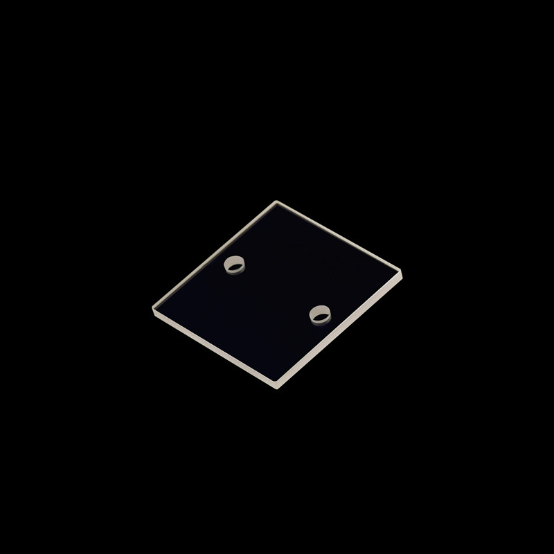 Zinc Sulfide (ZnS) rectangular drilled windows