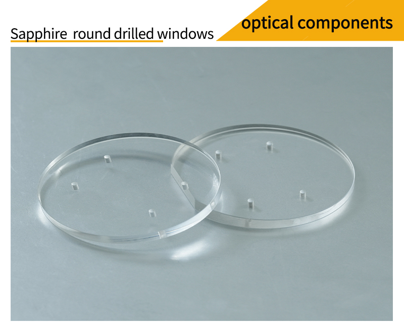 Pictures of sapphire round drilled window